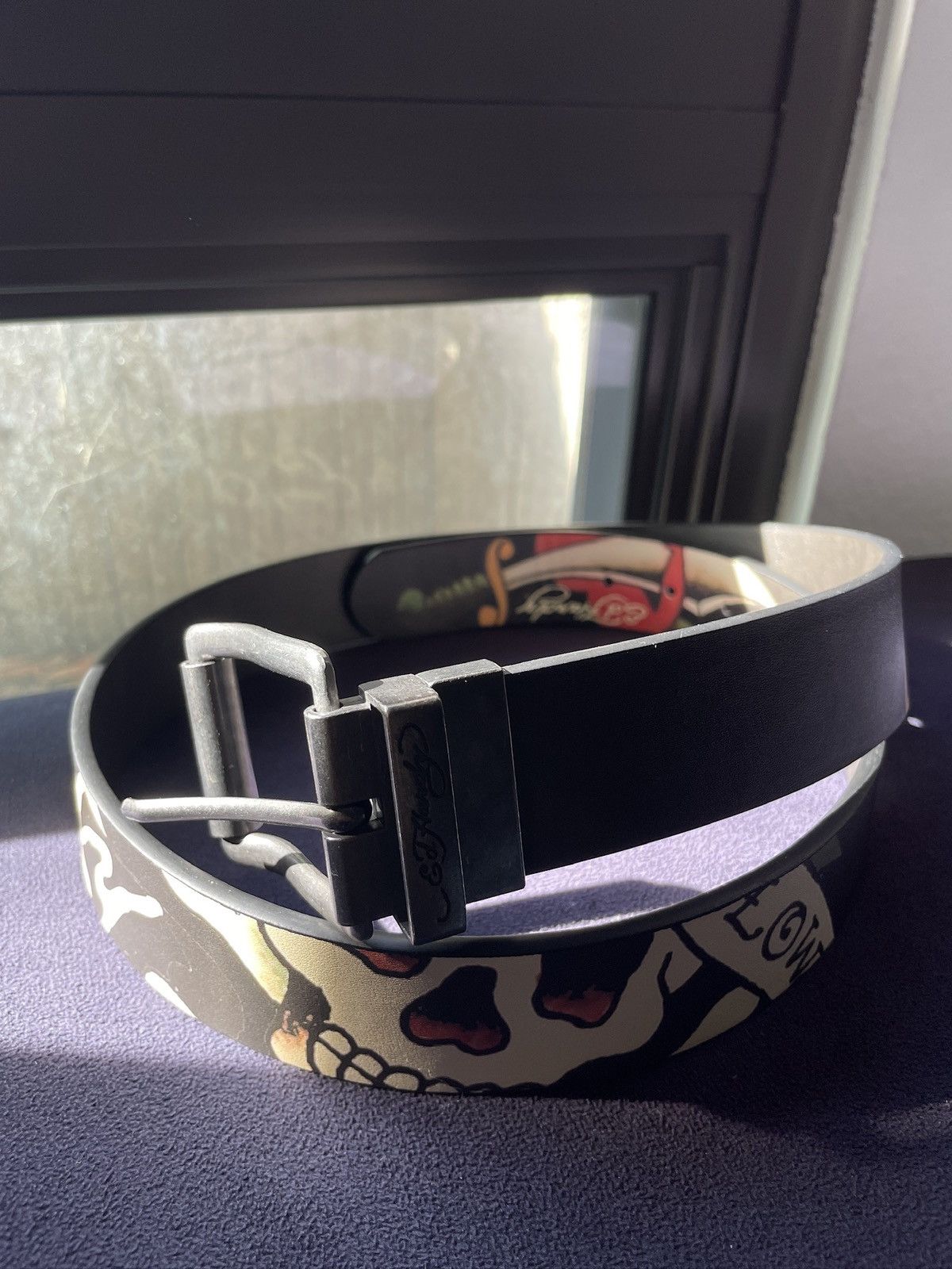 Ed Hardy Ed Hardy Love Kills Belt Size 38 - 1 Thumbnail