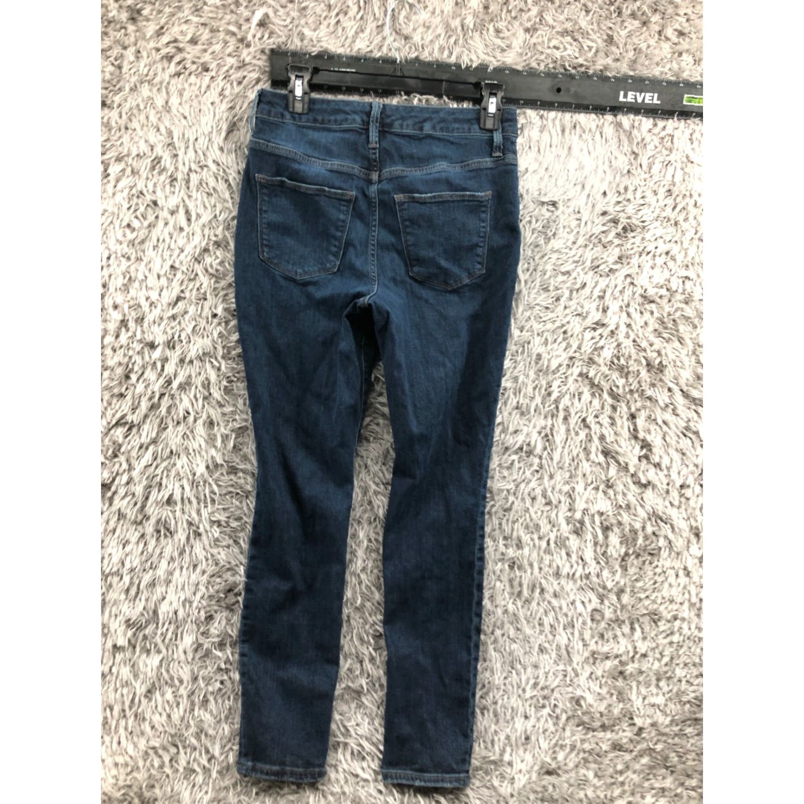 Express Express High Rise Skinny Jeans Womens Size 6 Medium Wash Blue Denim 5-Pocket Classic Modern Size 28" / US 6 / IT 42 - 7 Thumbnail
