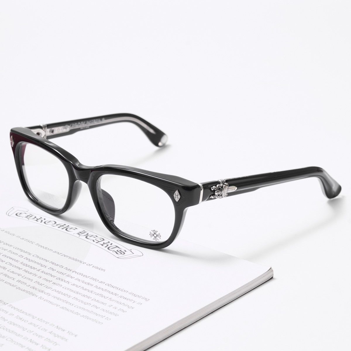 Chrome Hearts CHROME HEARTS DOOABLE BLACK GLASSES Size ONE SIZE - 2 Thumbnail