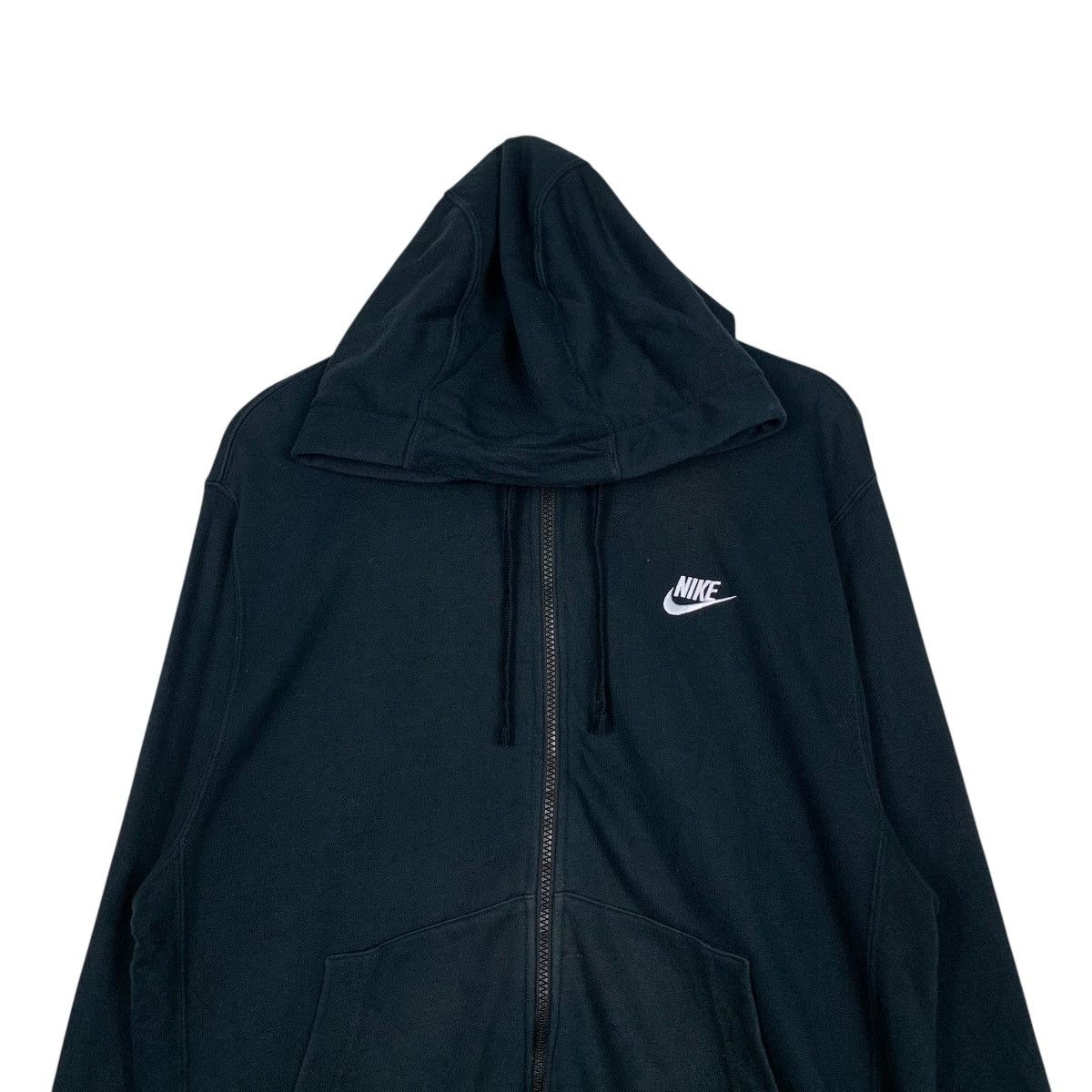 Nike NIKE Embroidery Small Logo Black Zipper Hoodies #1963-C85 Size US L / EU 52-54 / 3 - 2 Thumbnail
