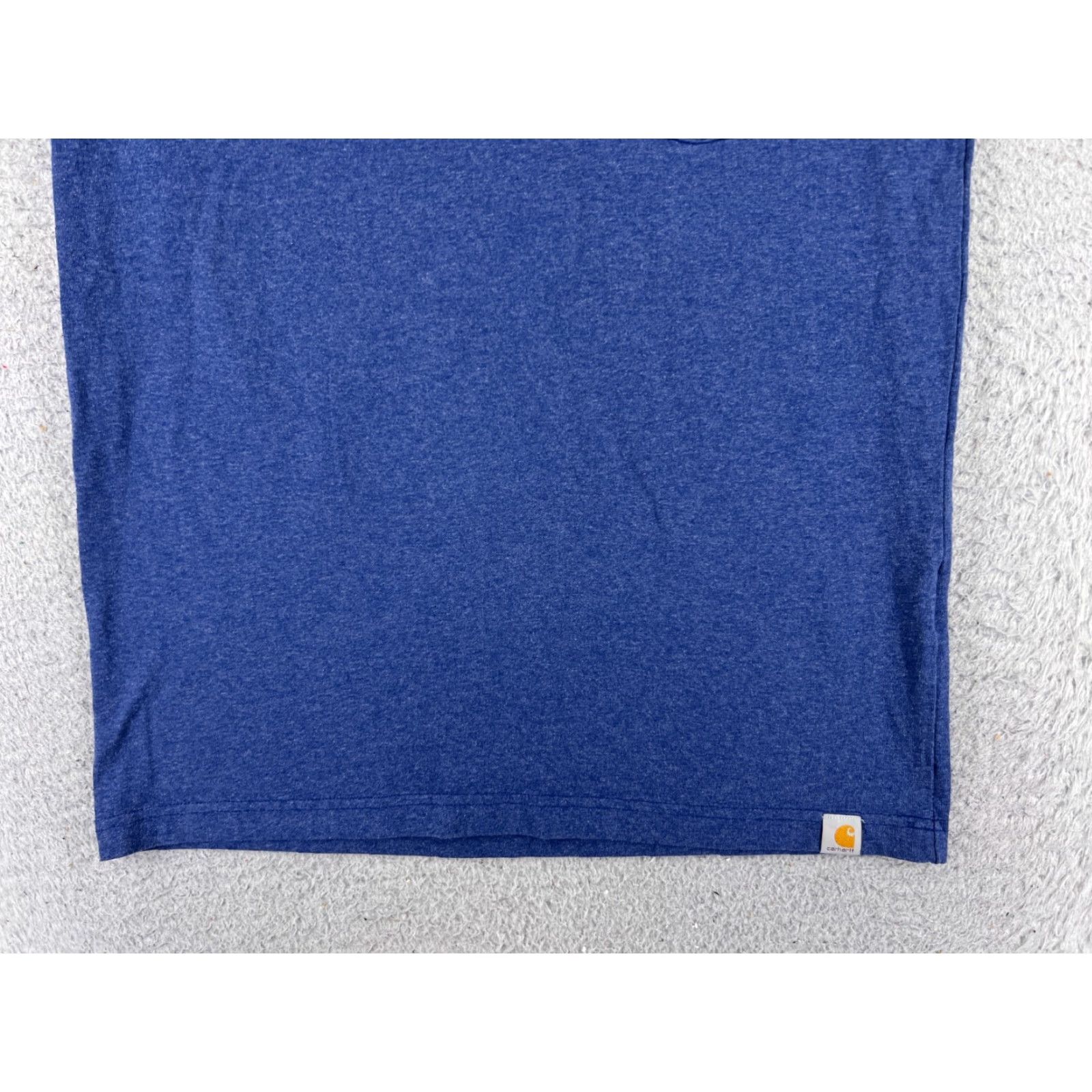 Carhartt Carhartt Shirt Men S Blue Short Sleeve Crew Neck Cotton Blend Pocket Logo 90s Beer Theme? Size US S / EU 44-46 / 1 - 5 Thumbnail