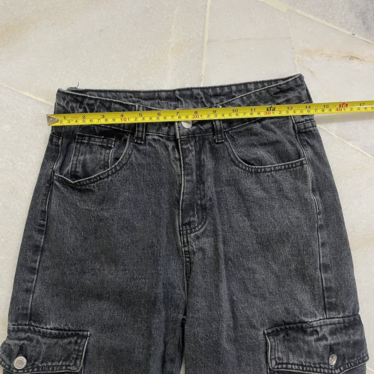 Carhartt Original black faded tone jeans cargo Size US 28 / EU 44 - 5 Thumbnail
