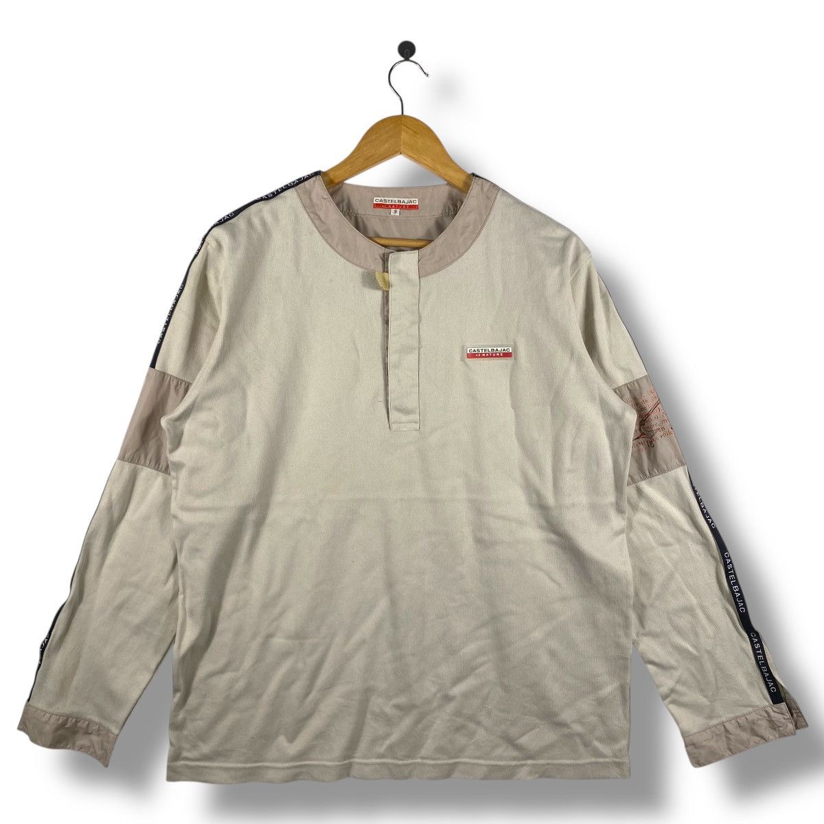 Jean Charles De Castelbajac Vintage CASTELBAJAC +2 NATURE Longsleeve Tee Shirt Size US L / EU 52-54 / 3 - 1 Thumbnail