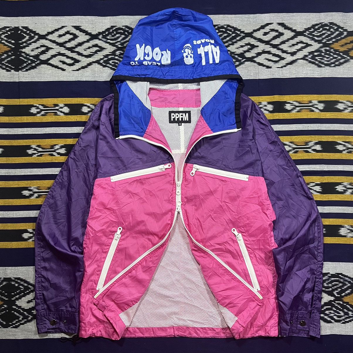 PPFM PPFM Lead To All Rock Roads Colourblock Jacket Size US M / EU 48-50 / 2 - 1 Thumbnail