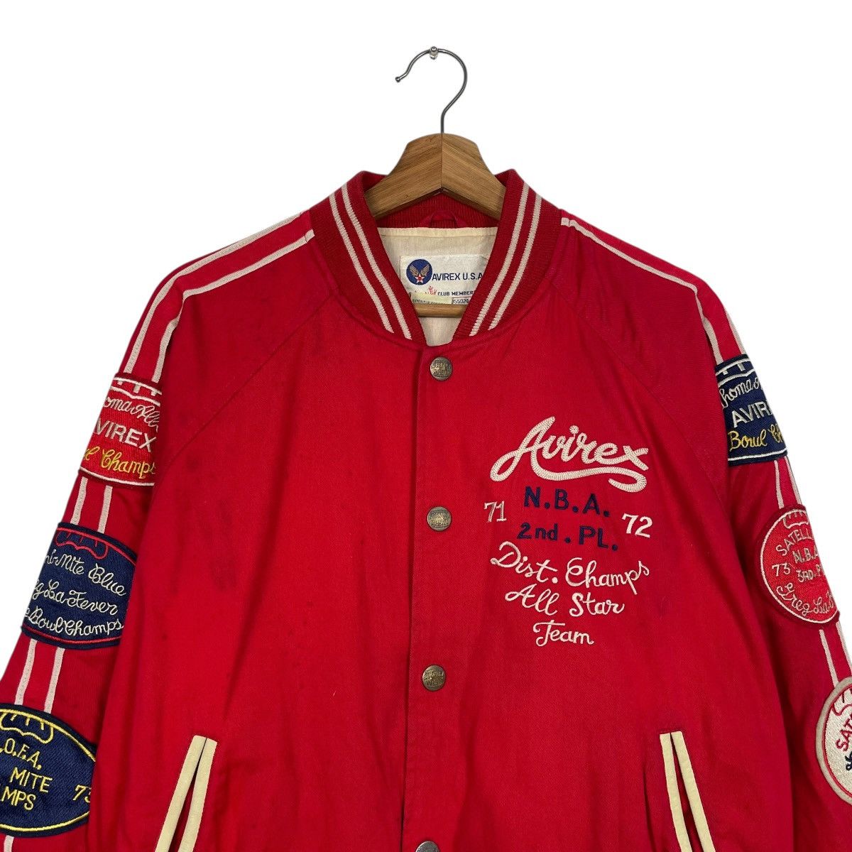 Avirex Vintage Avirex NBA Varsity Jacket Size US S / EU 44-46 / 1 - 2 Thumbnail