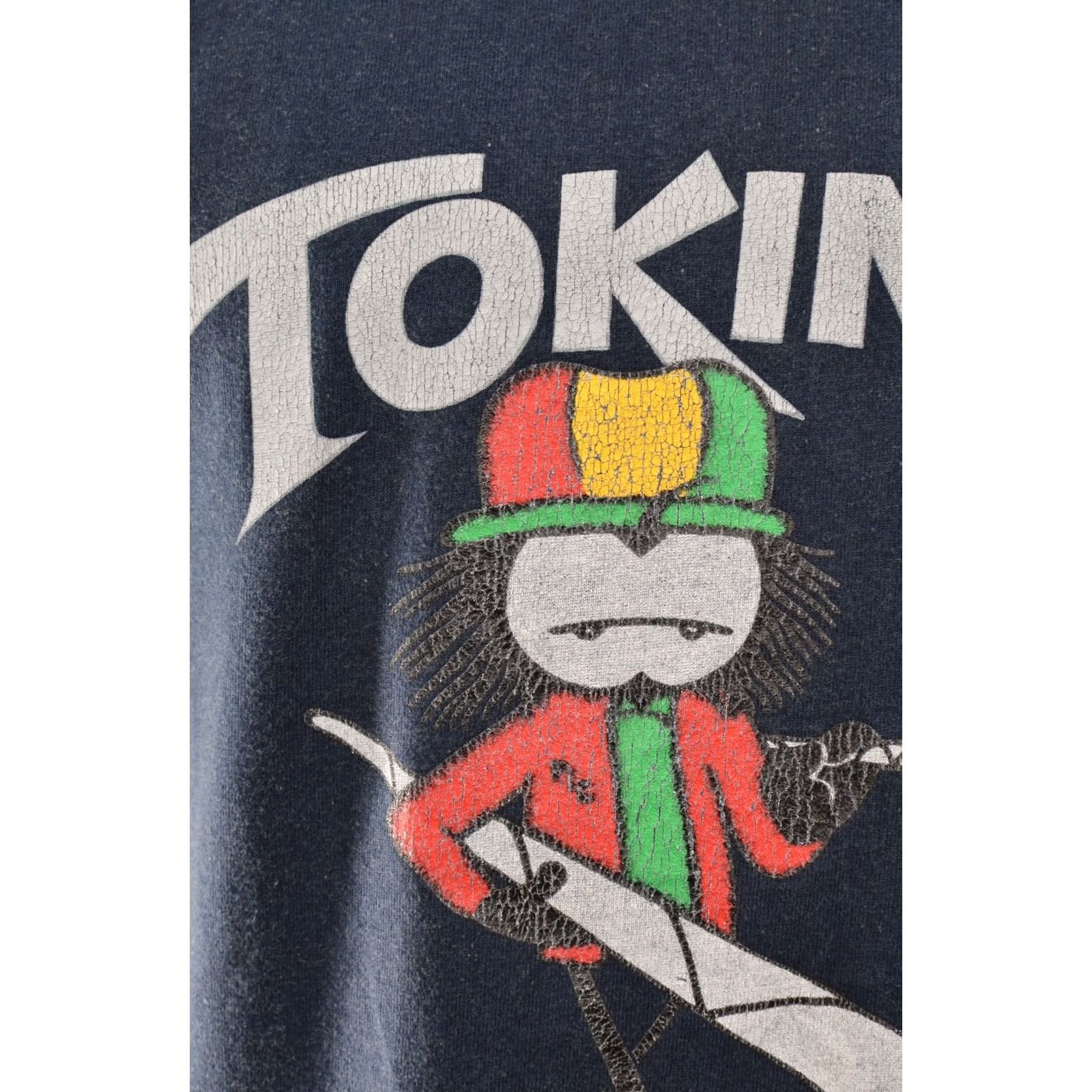 Vintage Rare Toking Smoking Blunts Vintage 1994 Rasta Rastafari T-Shirt Tee XL Blue Men XL T-Shirt Rasta 90s Mens Size US XL / EU 56 / 4 - 4 Thumbnail