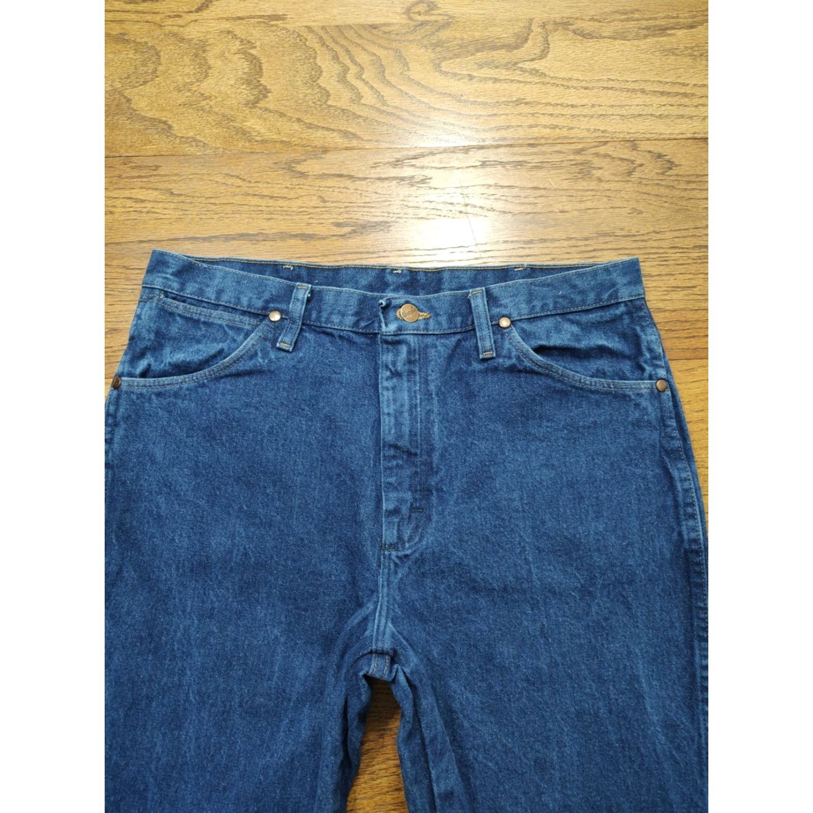 Wrangler VINTAGE Wrangler Jeans Cowboy Cut 936 Slim Mens 33x30 Denim Blue 80s 90s Western Rockabilly Cowboy Cut Jeans Mens Regular 33 Wrangler 936 Size US 33 - 4 Thumbnail