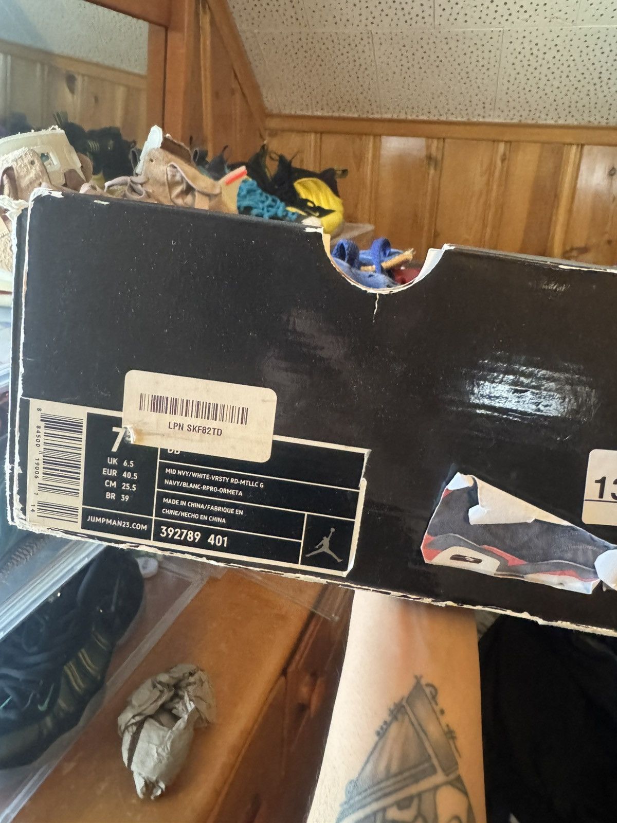 Jordan Brand Jordan 6 db 2009 Size US 7.5 / EU 40-41 - 3 Thumbnail
