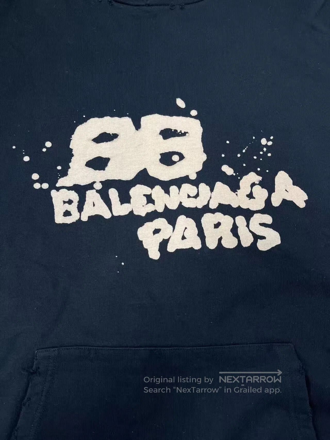 Balenciaga Balenciaga Logo Print Oversized Hooded Sweatshirt Men's. Size US XS / EU 42 / 0 - 3 Thumbnail