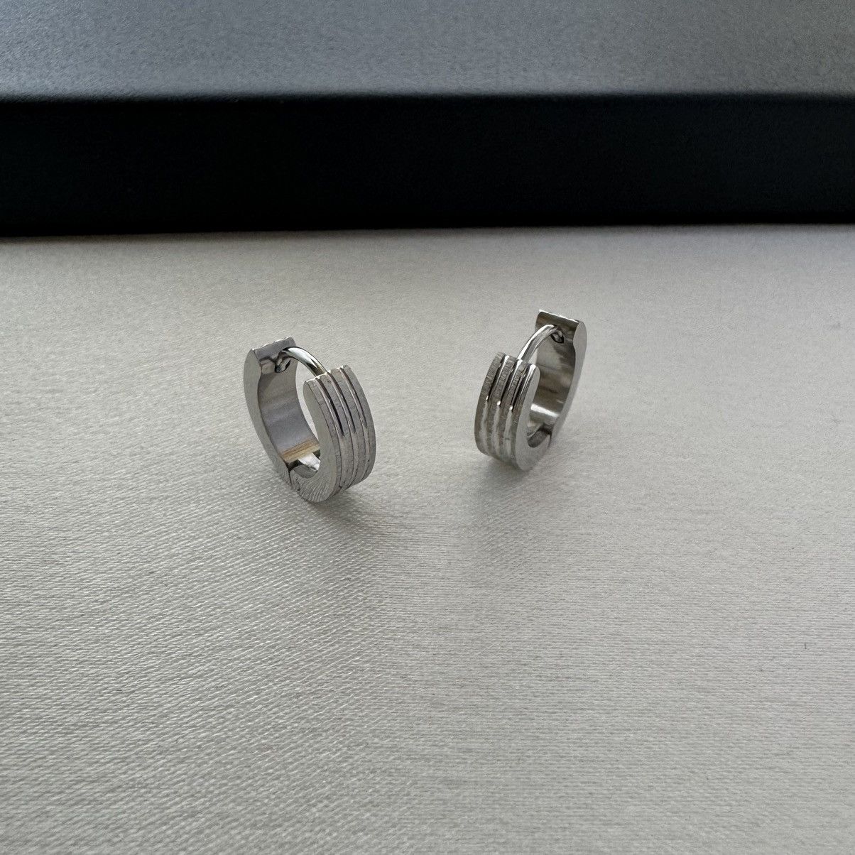 Other 13mm Small Silver Hoop Earrings for Men Women Size ONE SIZE - 1 Thumbnail