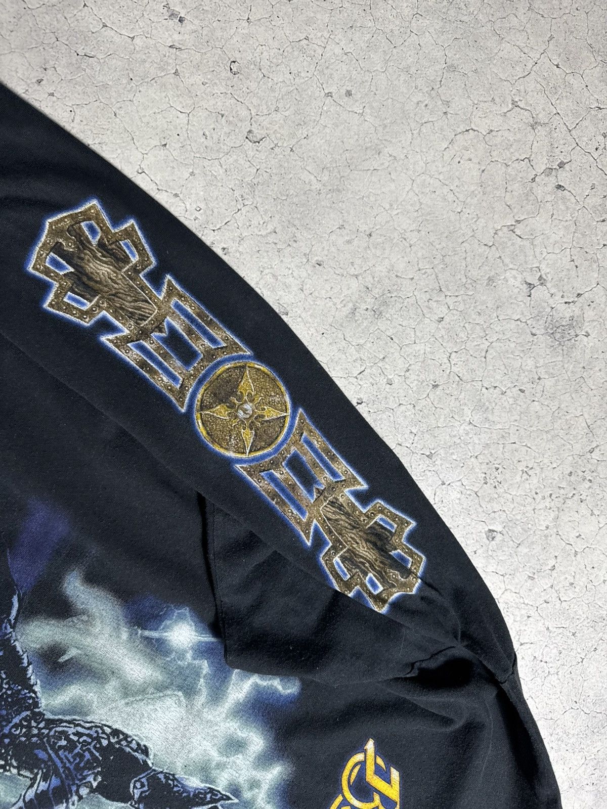 Vintage Bling Guardian The Eternal Curse Long Sleeve 1998 Vintage Size US XL / EU 56 / 4 - 9 Thumbnail