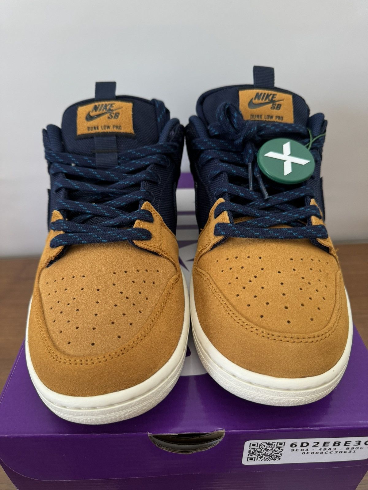 image of Nike Sb Dunk Low “90S Backpack Shoes in Navy, Men's (Size 11)