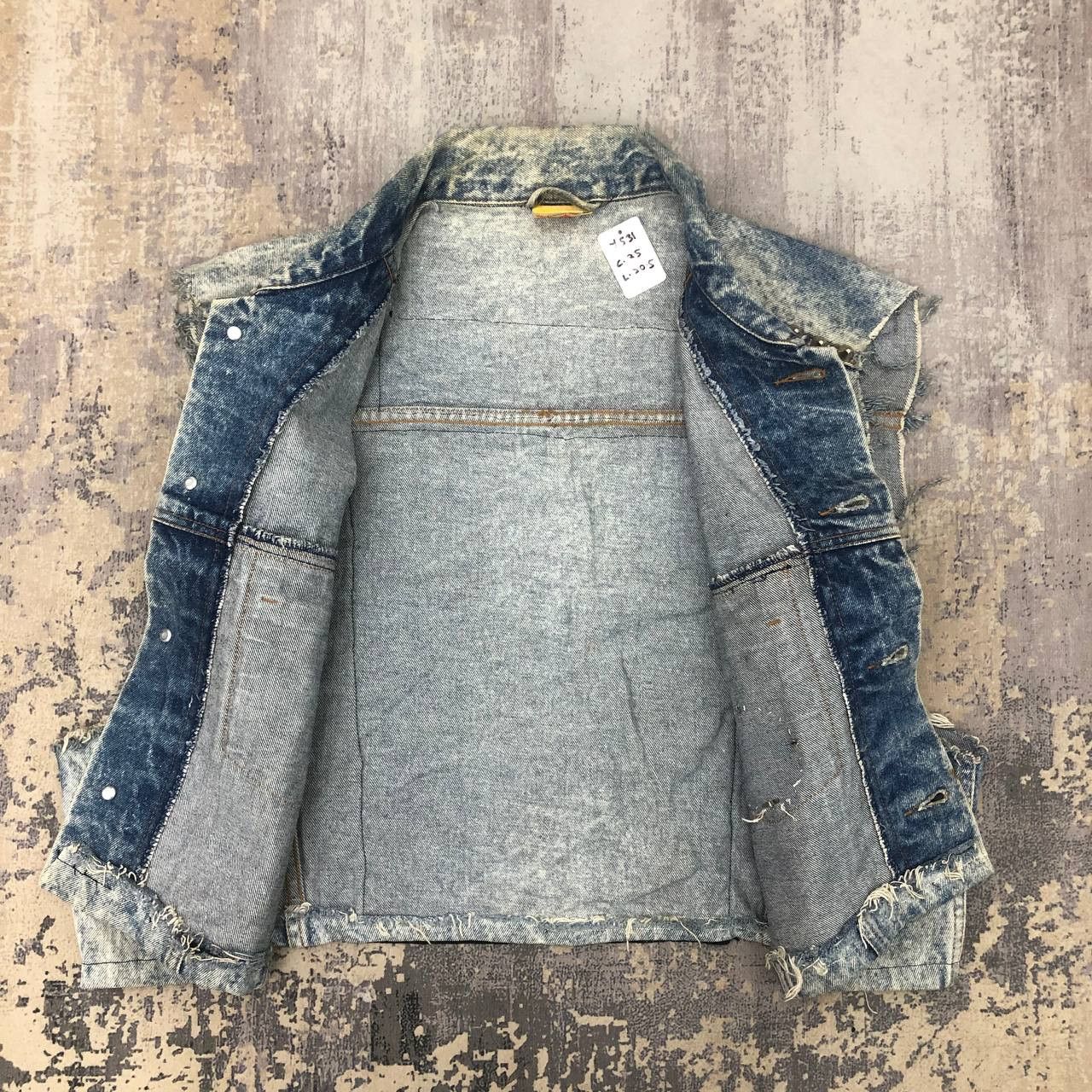 Vintage Y531 VTG BAND CUSTOM JACKETS STONE WASH Size US M / EU 48-50 / 2 - 3 Thumbnail