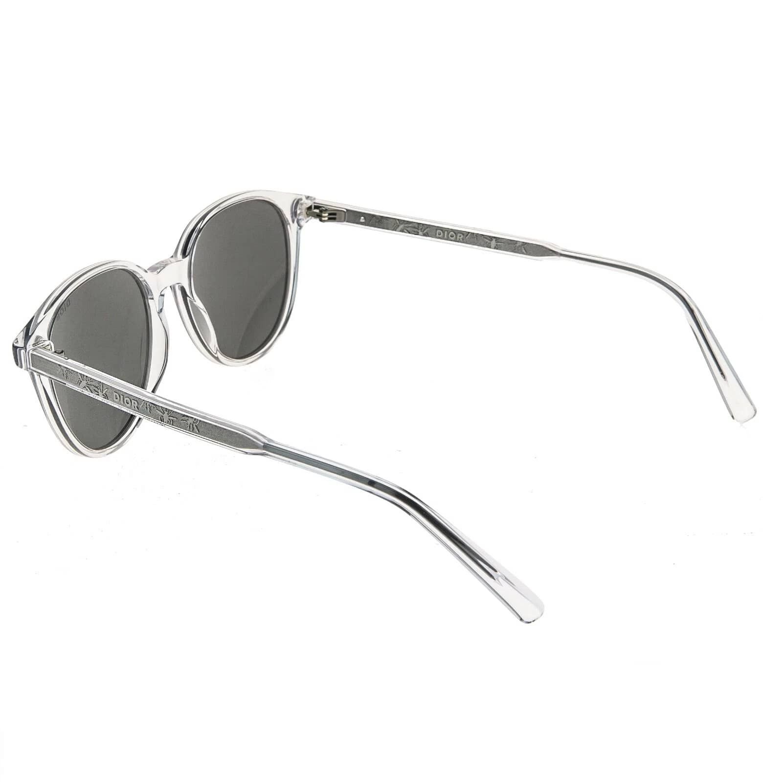Christian Dior Monsieur CHRISTIAN DIOR IN R1I Silver Round Sunglass DM40105I INDIOR Size ONE SIZE - 2 Thumbnail