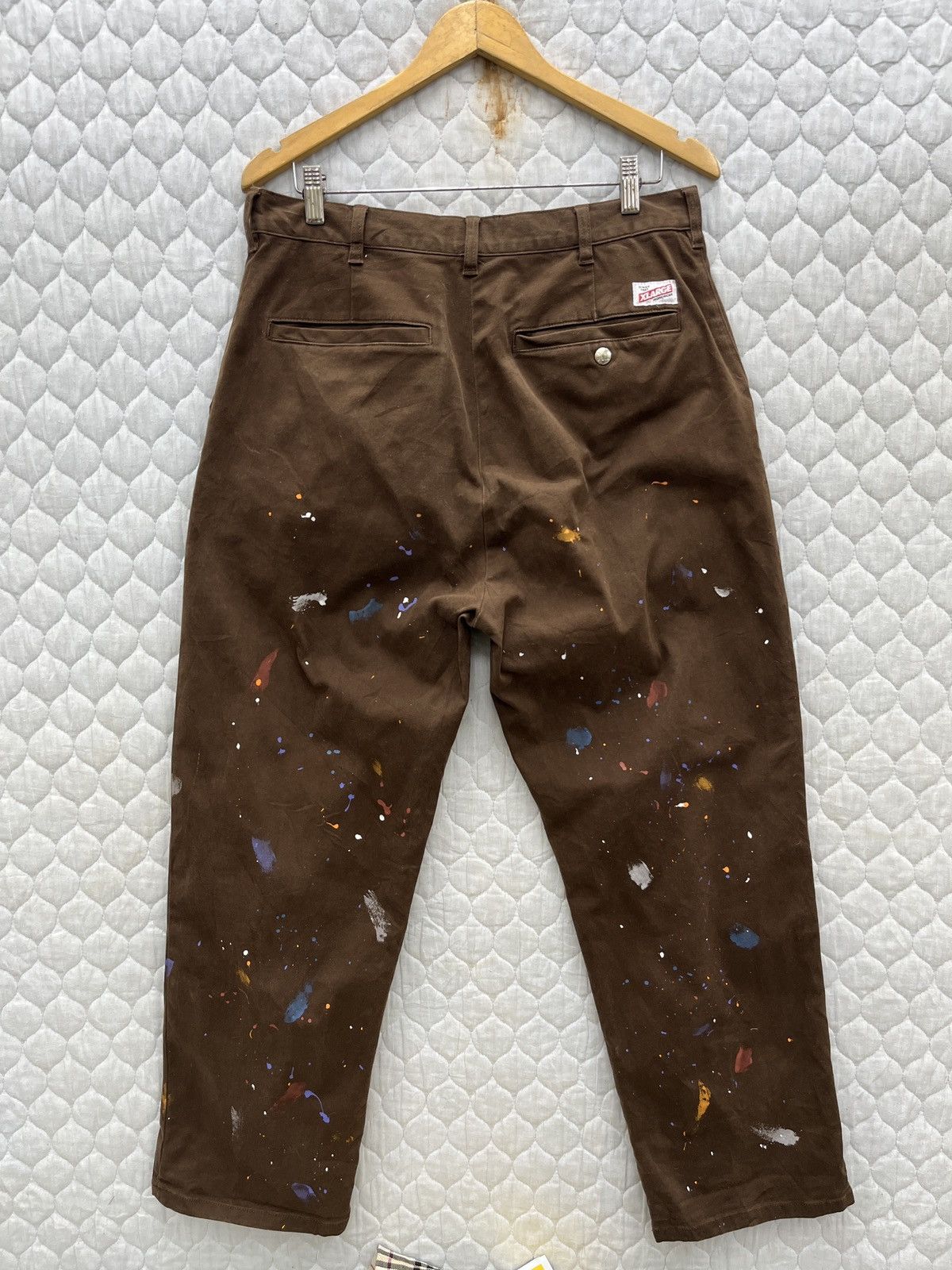 Xlarge 🔥🔥🔥STEALS XLARGE SPLATTER PAINT PANTS Size US 33 - 1 Thumbnail