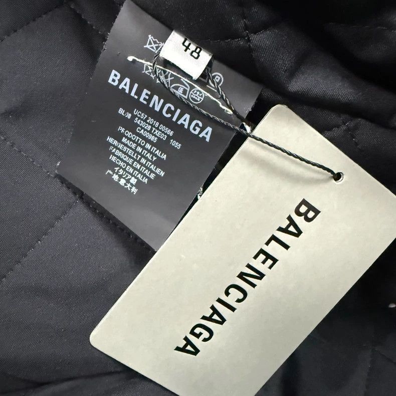 Balenciaga Balenciaga Denim Cotton Jacket Size US M / EU 48-50 / 2 - 4 Thumbnail