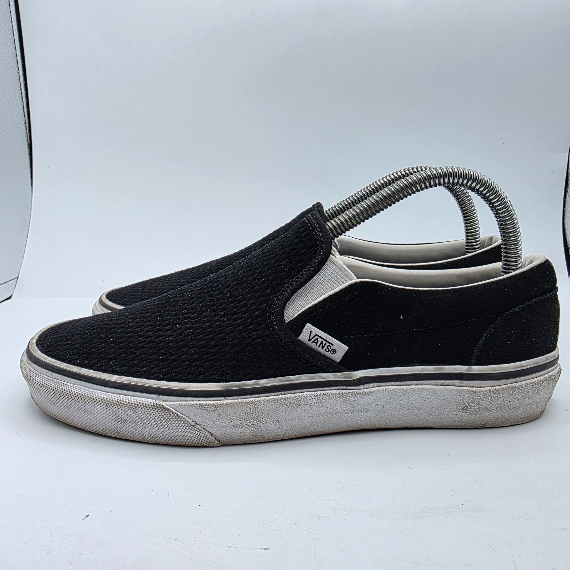 Vans Vans Classic Slip On Embossed Womens Size 8.5 Black Casual S Size US 8.5 / IT 38.5 - 13 Thumbnail