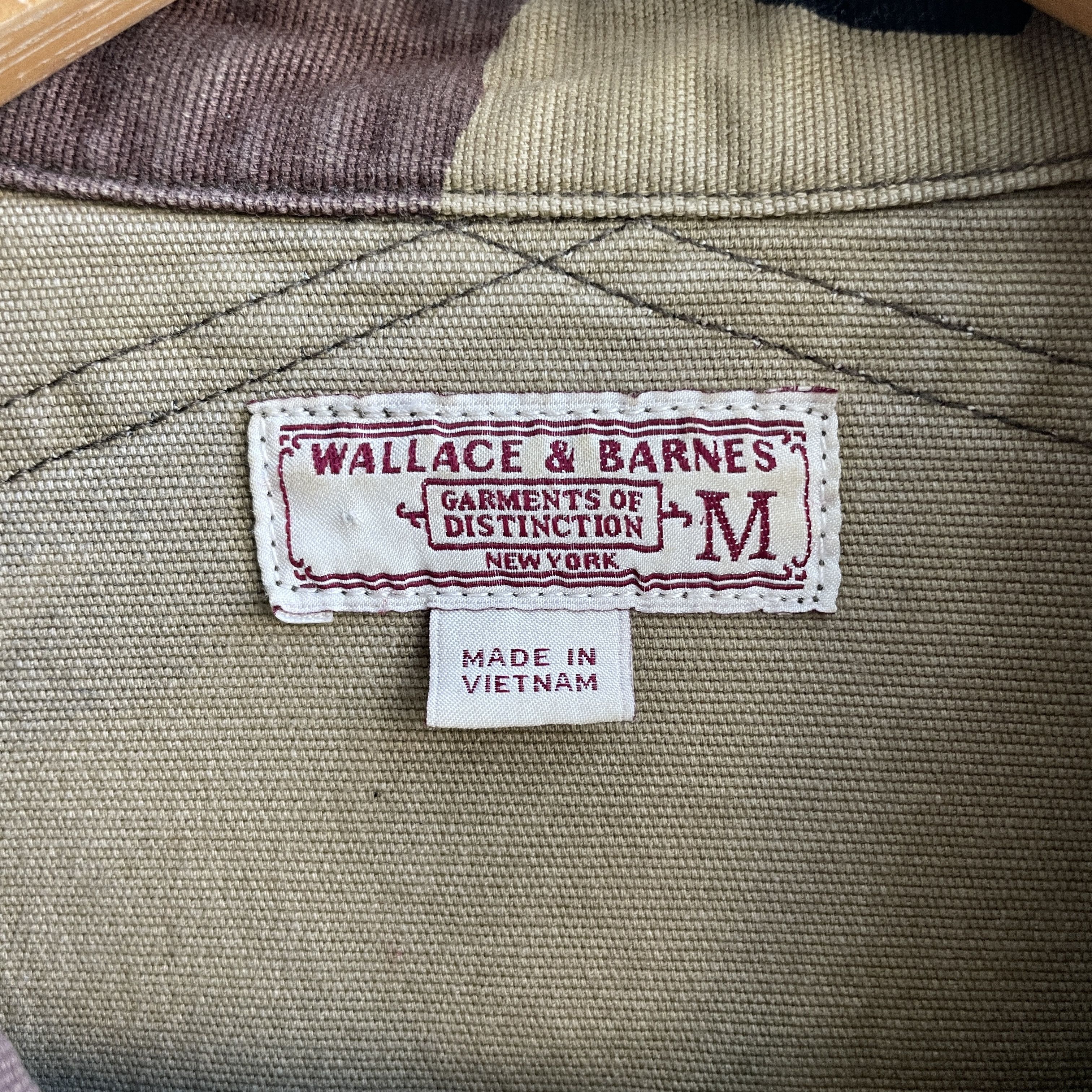 Wallace & Barnes Wallace & Barnes J Crew Camo Military Overshirt Jacket Size US M / EU 48-50 / 2 - 8 Thumbnail