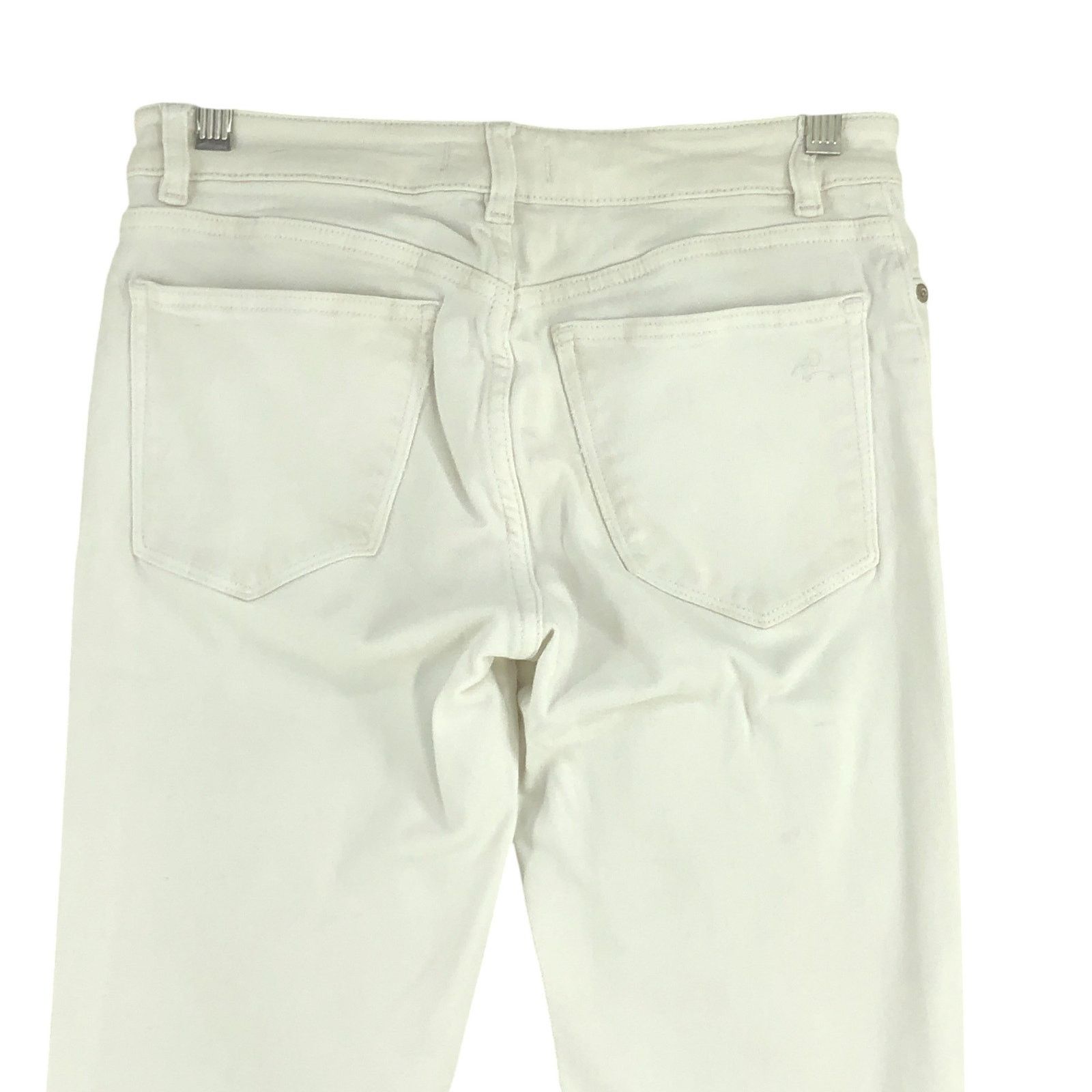 DL1961 DL1961 Size 27 Jeans Bridget Cropped Boot Midrise White Size 28" / US 6 / IT 42 - 6 Thumbnail