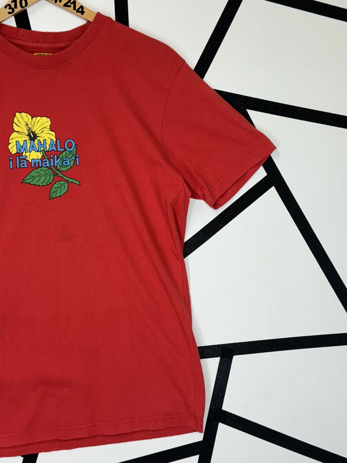Vintage Chinatown Market MAHALO HIBISCUS YELLOW Tee Size US M / EU 48-50 / 2 - 4 Thumbnail