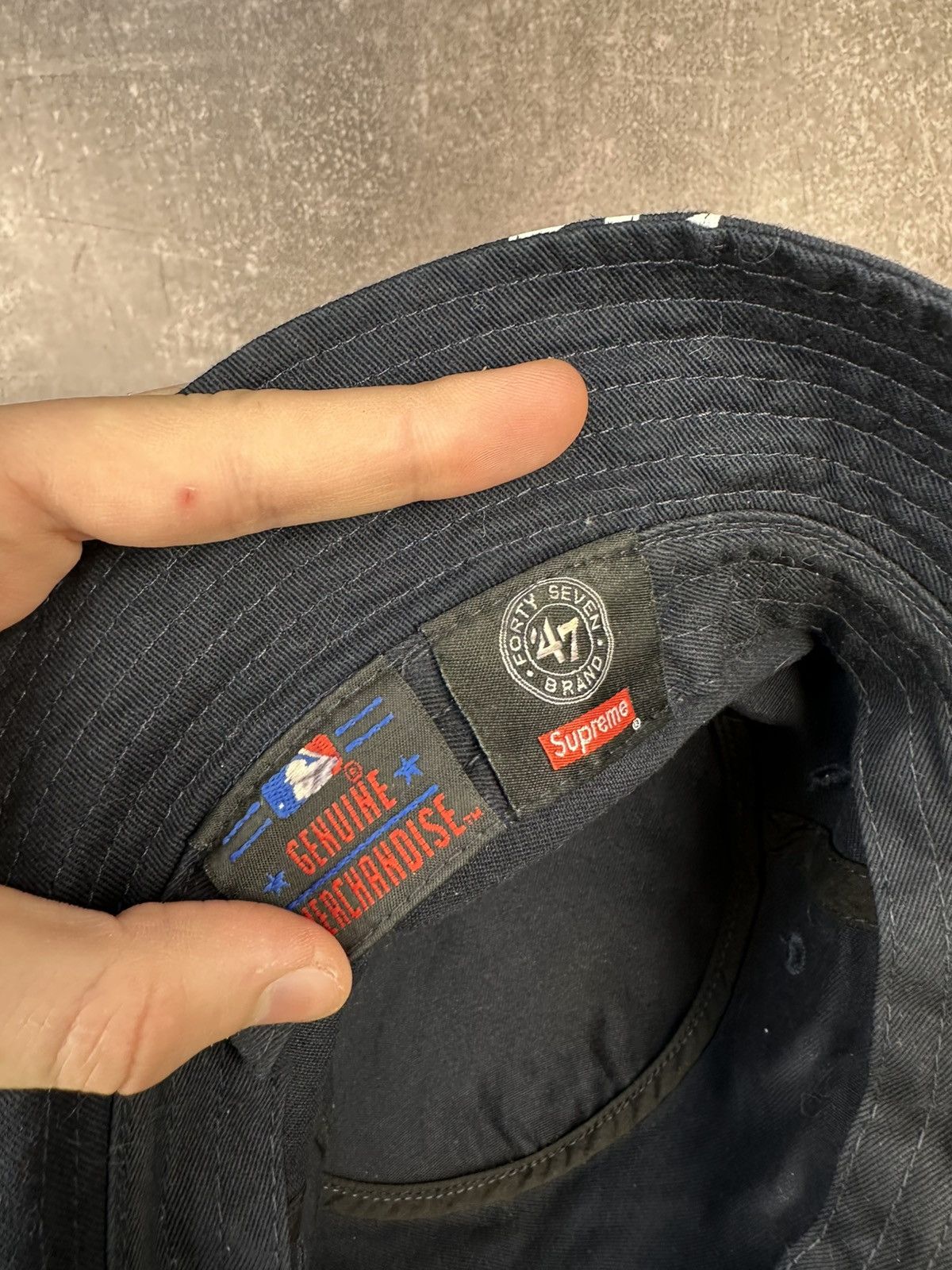 47 Brand × New York Yankees × Supreme Supreme x New York Yankees bucket hat Size ONE SIZE - 10 Thumbnail