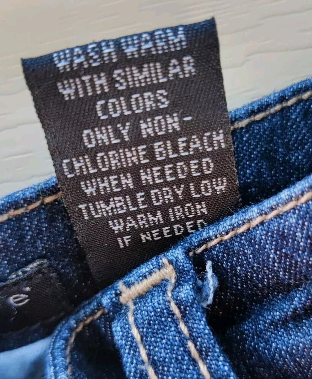 Other Apostrophe Petite Blue Jean Skirt Denim Womens Sz 10 P Knee Size 32" / US 10 / IT 46 - 7 Thumbnail