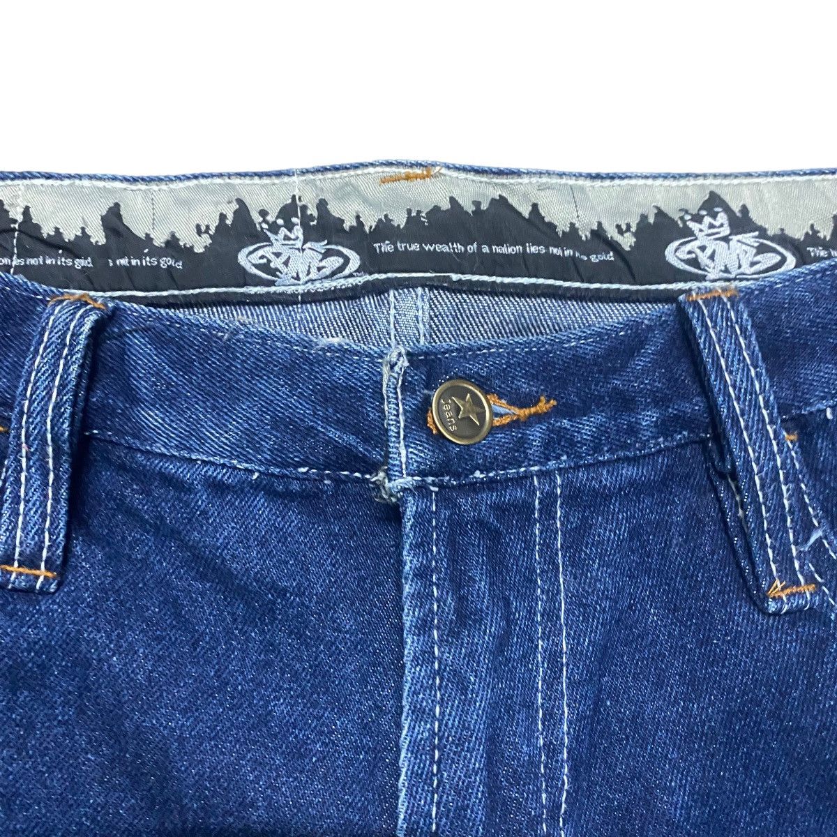 Vintage Vintage PNB Nation Denim Carpenter Baggy Pants Size US 34 / EU 50 - 6 Thumbnail