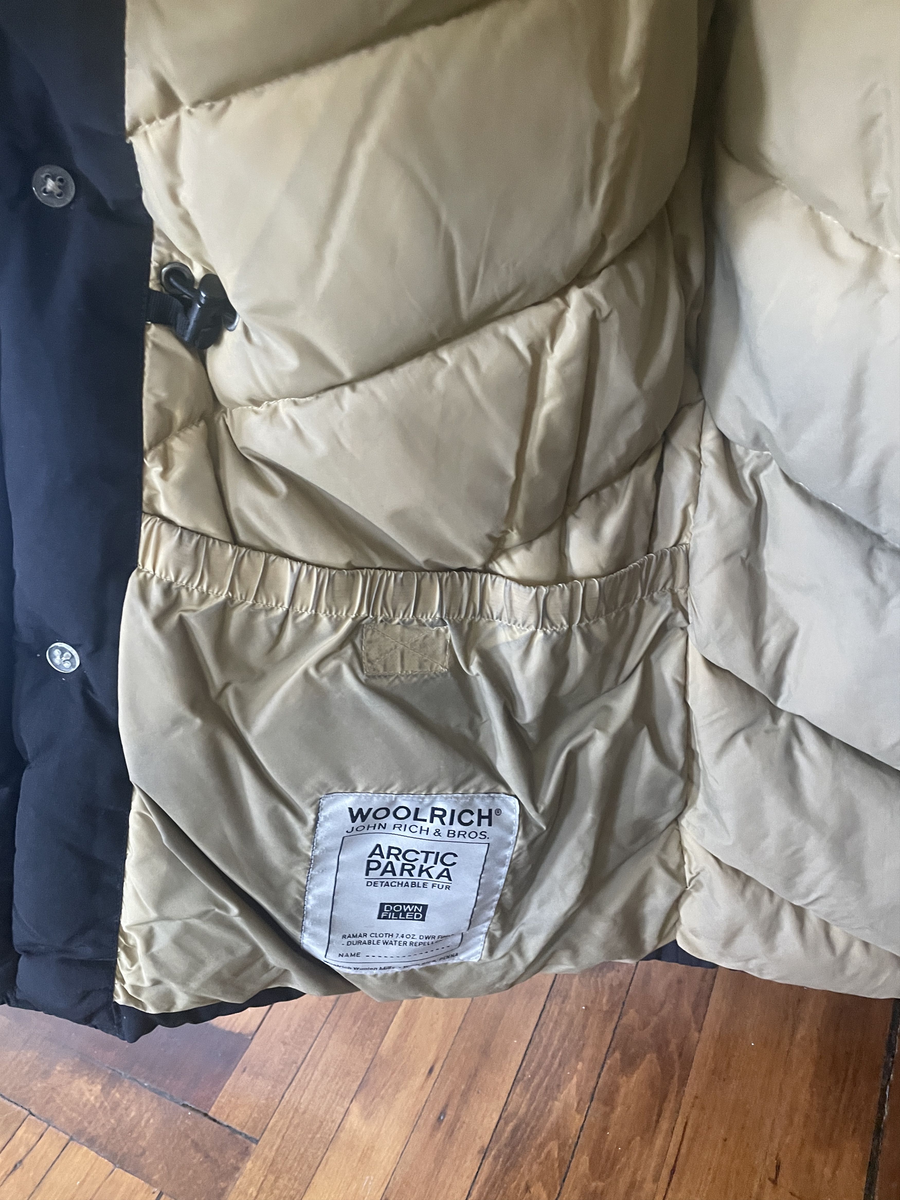 Woolrich Woolen Mills Woolrich Black Arctic Parka Size Small Size US S / EU 44-46 / 1 - 3 Thumbnail