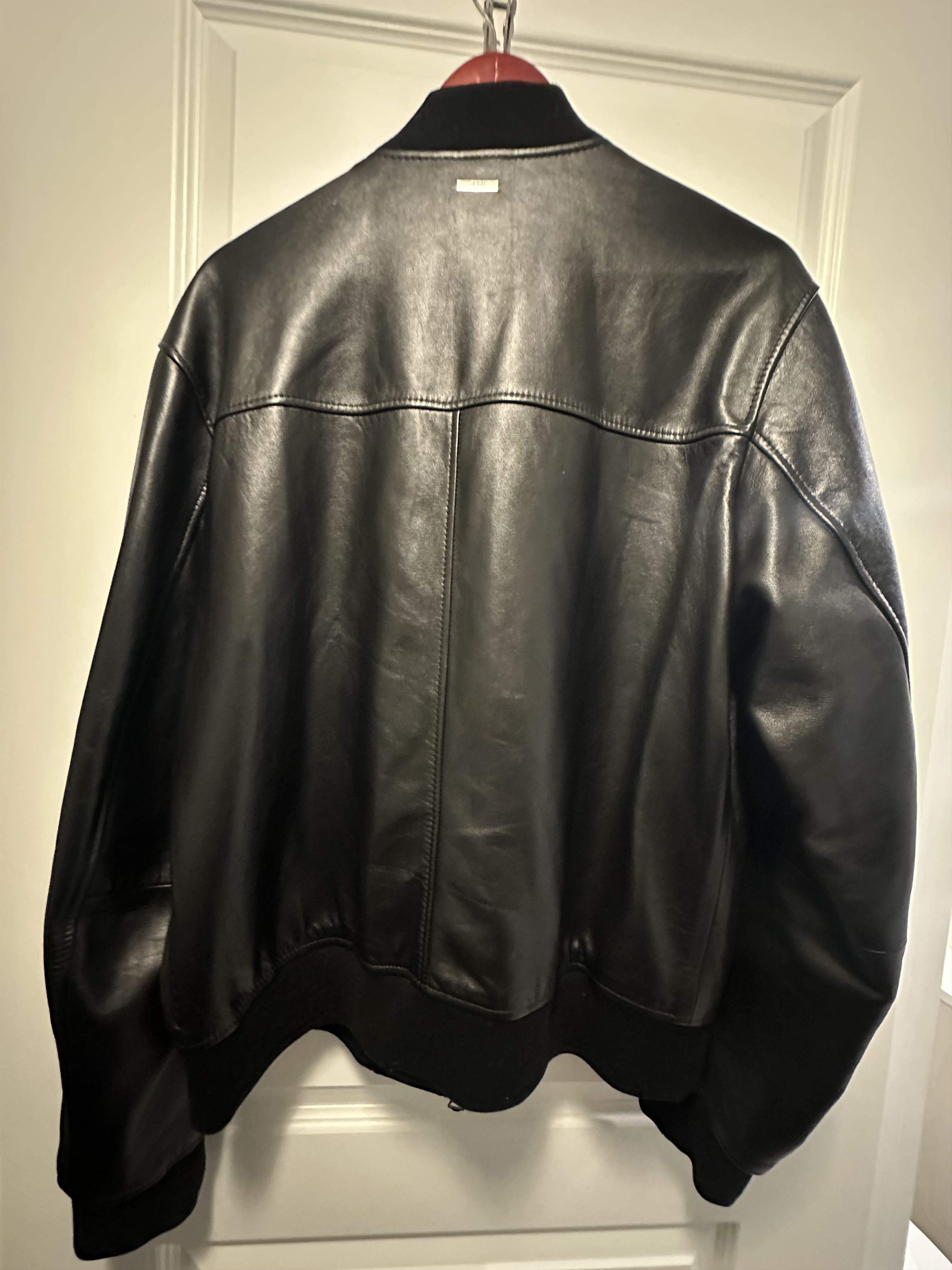 Hugo Boss Leather Jacket Size US L / EU 52-54 / 3 - 4 Thumbnail