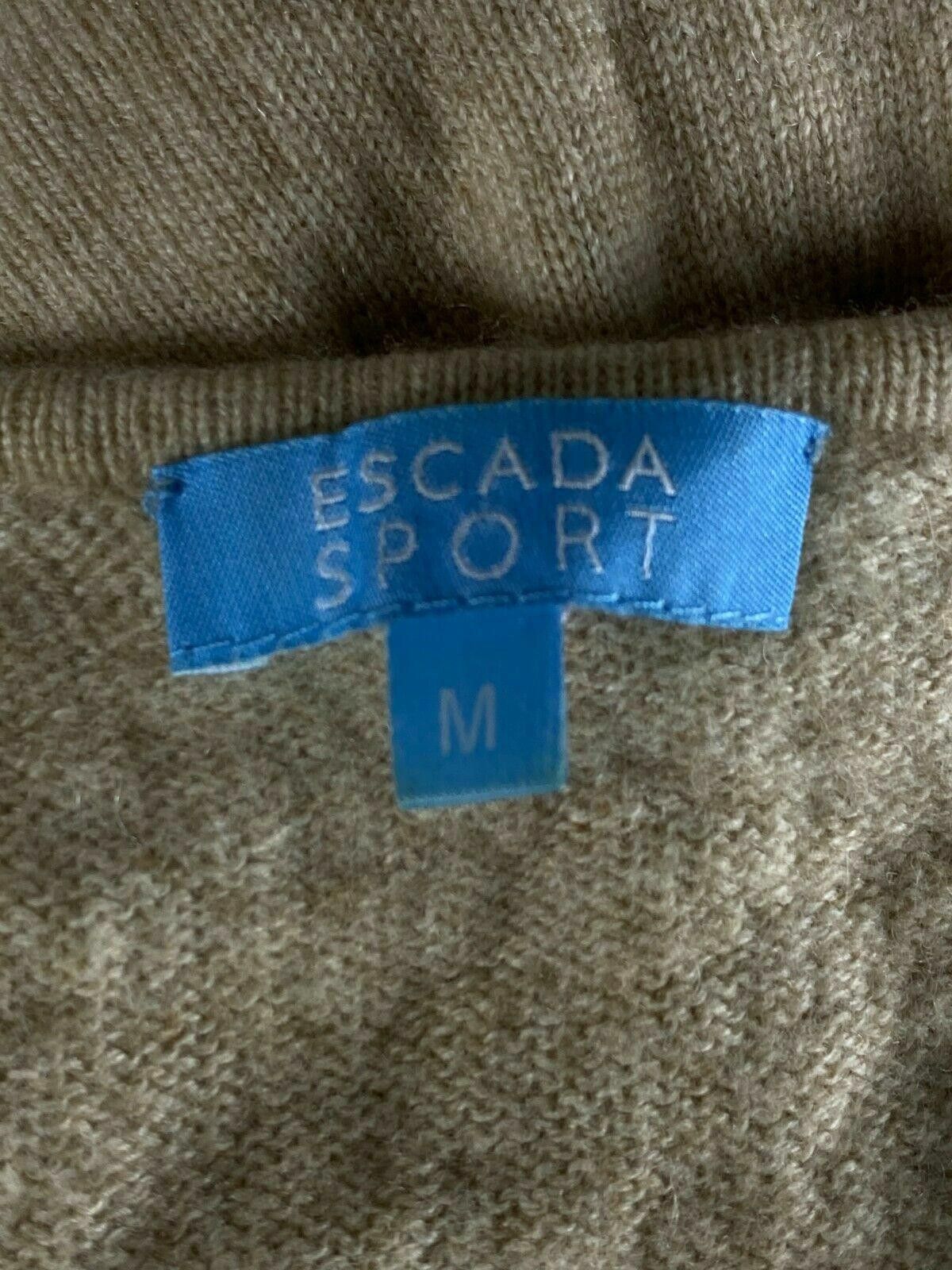 Escada Ladies Escada Sport Beige Wool Top Blouse Size M Size M / US 6-8 / IT 42-44 - 9 Thumbnail