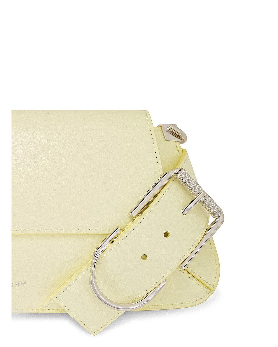 Givenchy o1w1db10525 Size: OS/Voyou Shoulder Flap Bag in Yellow Size ONE SIZE - 4 Thumbnail