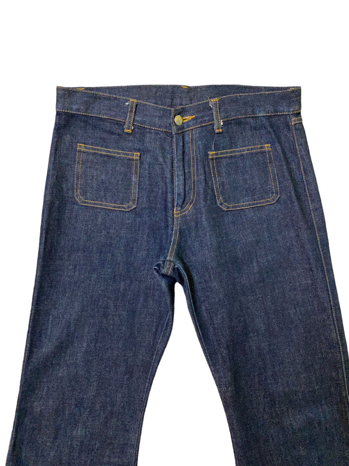 If Six Was Nine × Katharine Hamnett London × Vintage Flared Katharine Hamnet London Bell Bottom Denim Size US 30 / EU 46 - 3 Thumbnail
