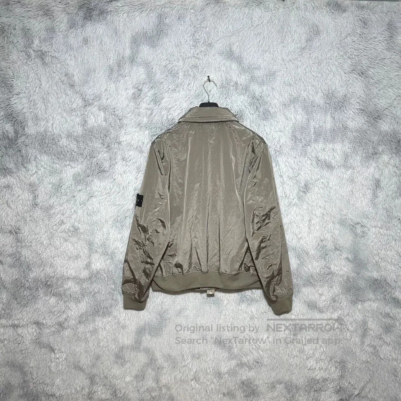 Stone Island stone island metallic nylon jacket in silver. Size US XXL / EU 58 / 5 - 2 Thumbnail