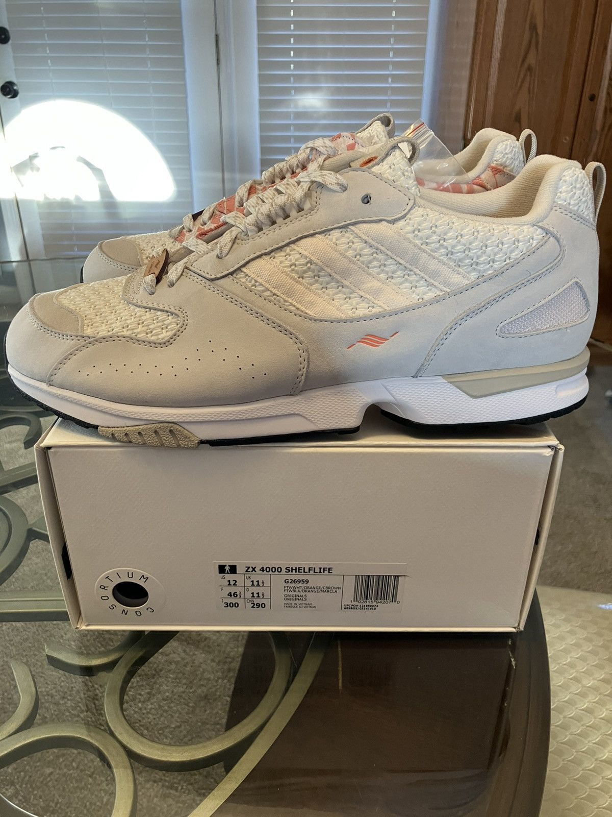 Adidas Adidas Shelflife x Consortium ZX 4000 Size US 12 / EU 45 - 2 Thumbnail