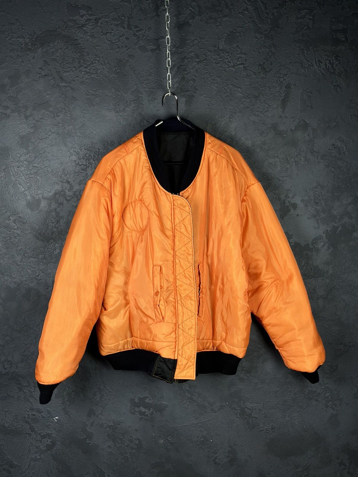 Vintage Vintage Buster Night Crows MA-1 Bomber Jacket Size US XL / EU 56 / 4 - 2 Thumbnail