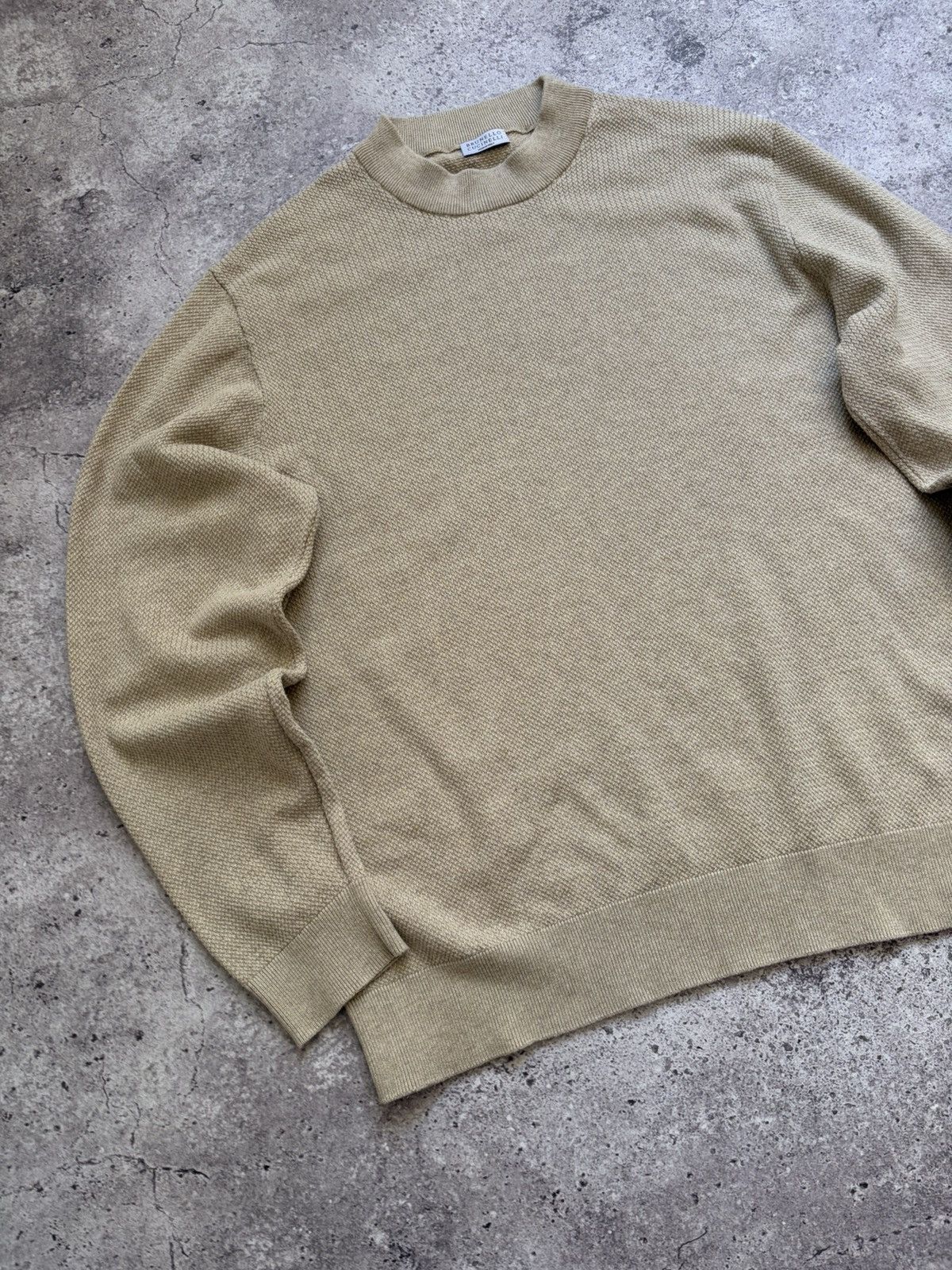 Brunello Cucinelli Brunello Cucinelli Beige Sweater Size US L / EU 52-54 / 3 - 3 Thumbnail