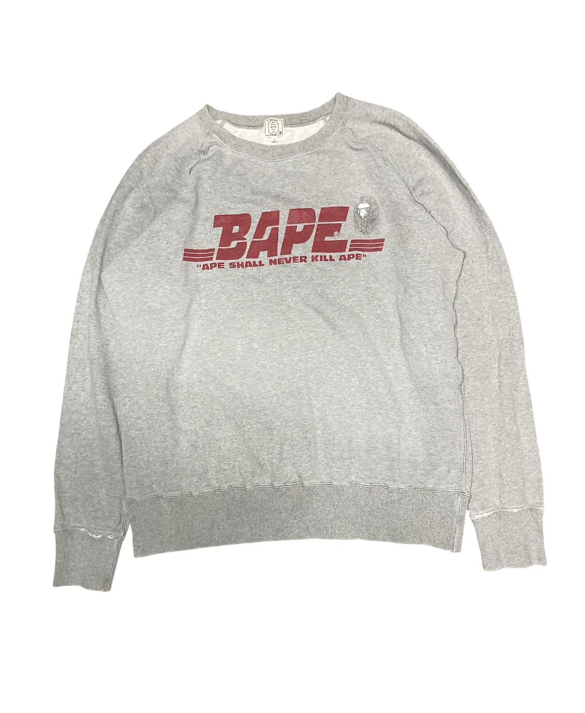 Bape Vintage Bape OG Logo Sweatshirts Size US L / EU 52-54 / 3 - 1 Thumbnail
