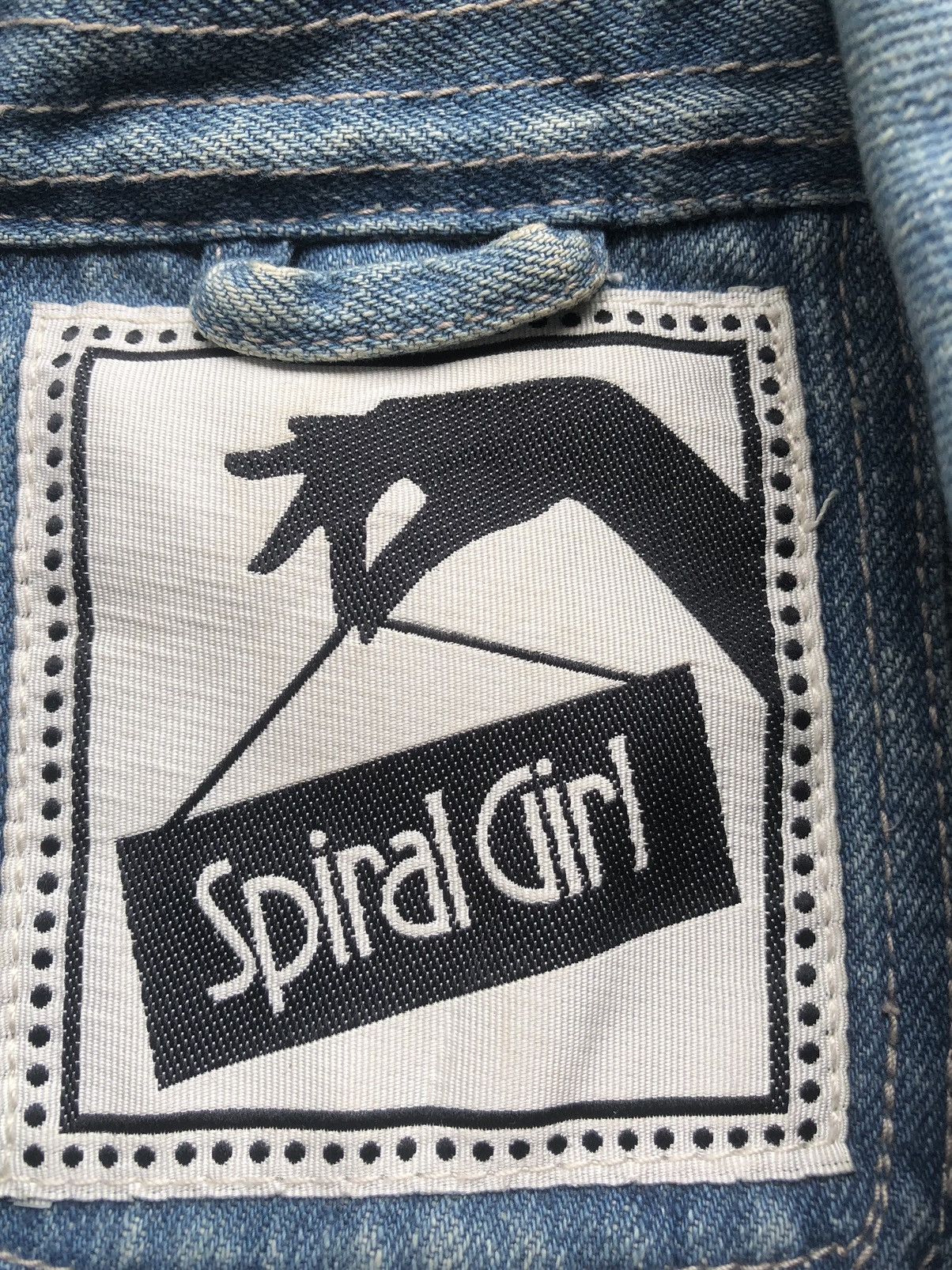 If Six Was Nine Spiral Girl Studed Zipper Jeans Jacket Number Nine LGB Style Size US M / EU 48-50 / 2 - 10 Thumbnail