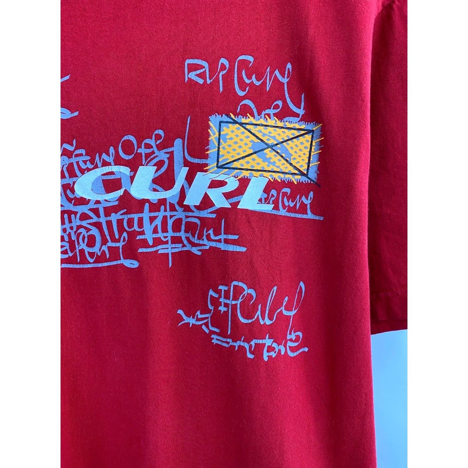 Rip Curl VINTAGE Rip Curl Australia Surf T-Shirt XL Red 90s Mens Shirt Size US XL / EU 56 / 4 - 6 Thumbnail
