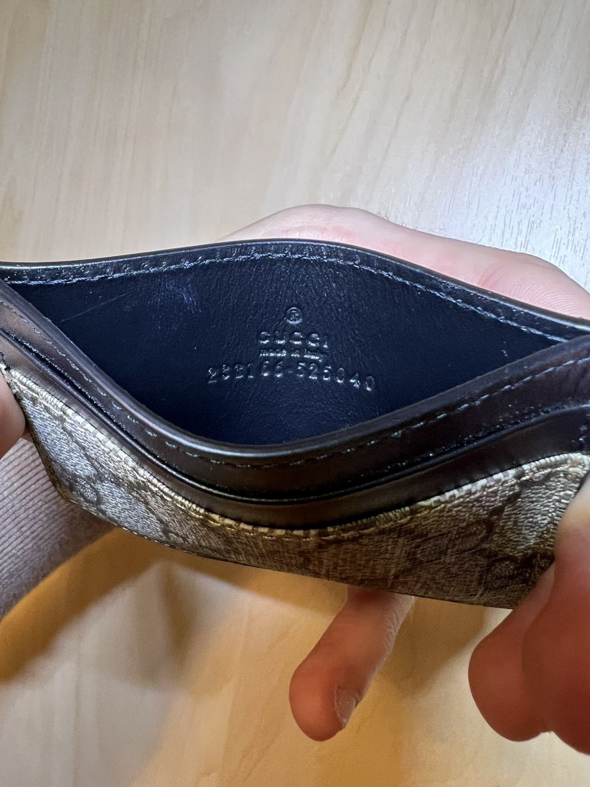Gucci Gucci Ophidia Monogram Cardholder Size ONE SIZE - 4 Thumbnail