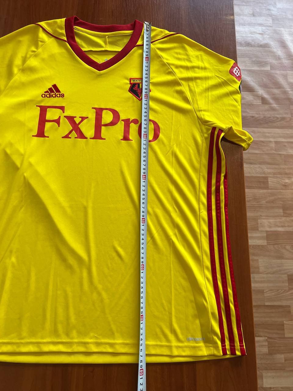 Adidas 2017/18 WATFORD FC HOME SOCCER JERSEY FOOTBALL SHIRT ADIDAS Size US XL / EU 56 / 4 - 12 Thumbnail