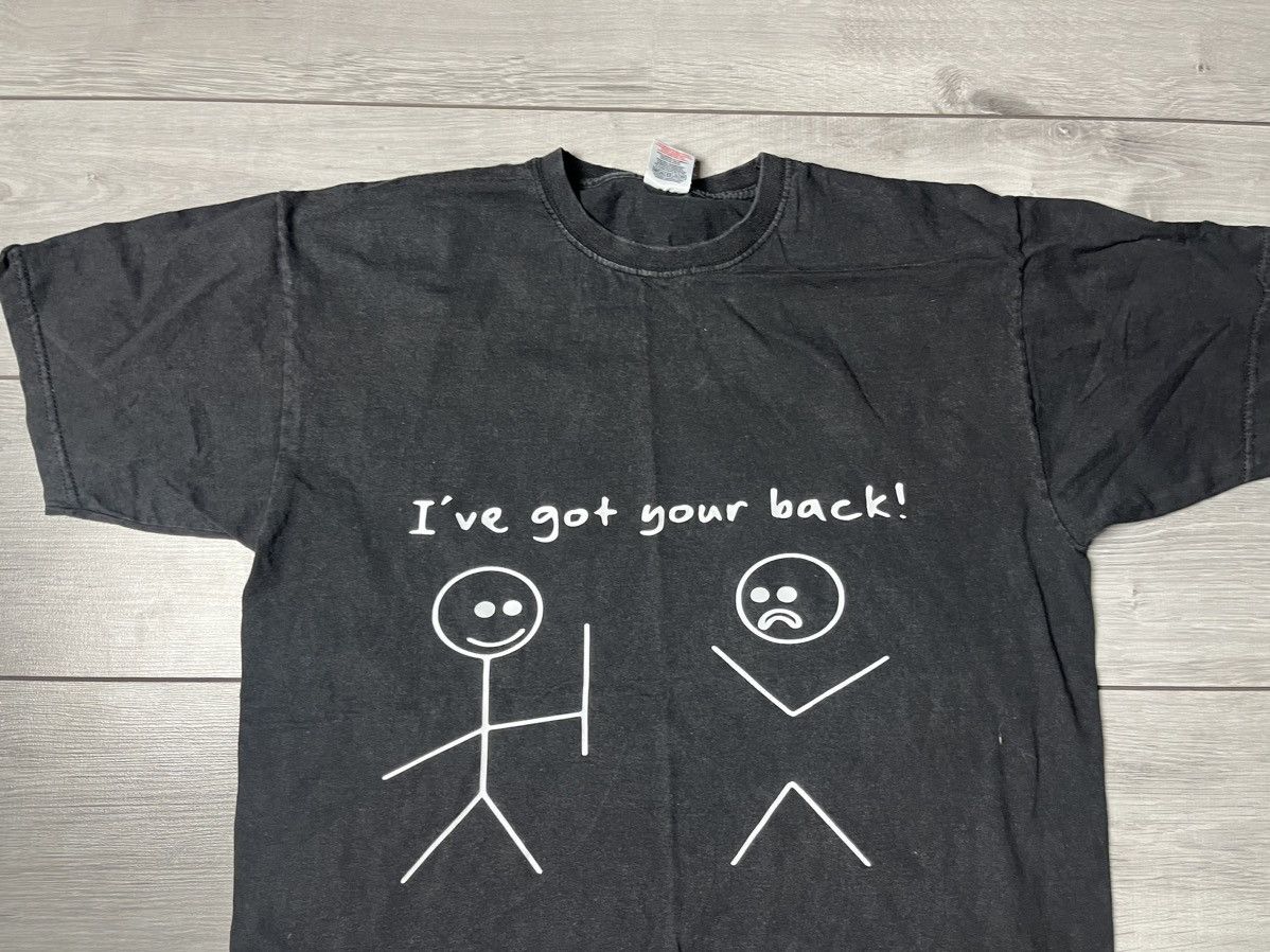 Band Tees Vintage Humor Tshirt i ve got your back size Large Size US L / EU 52-54 / 3 - 3 Thumbnail