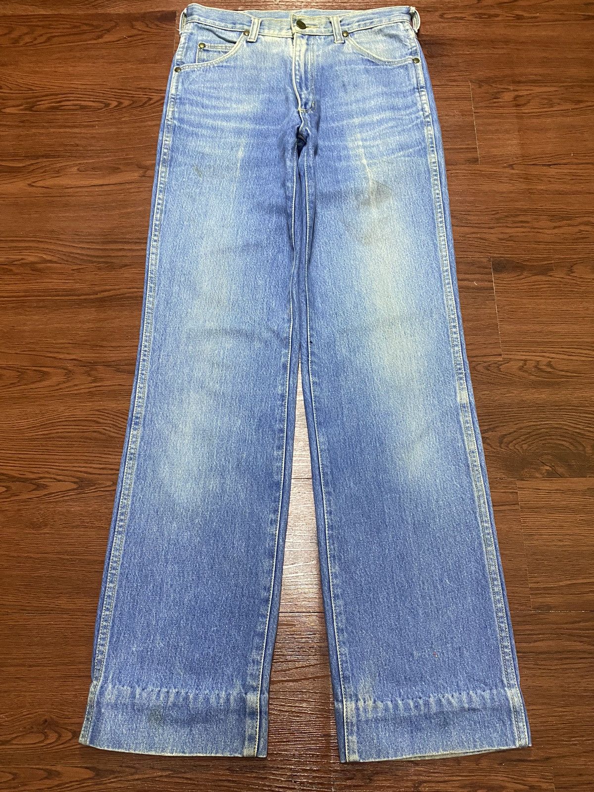 Vintage Wrangler Japan Greensboro N.C Blue Wash Jeans Size US 28 / EU 44 - 1 Thumbnail