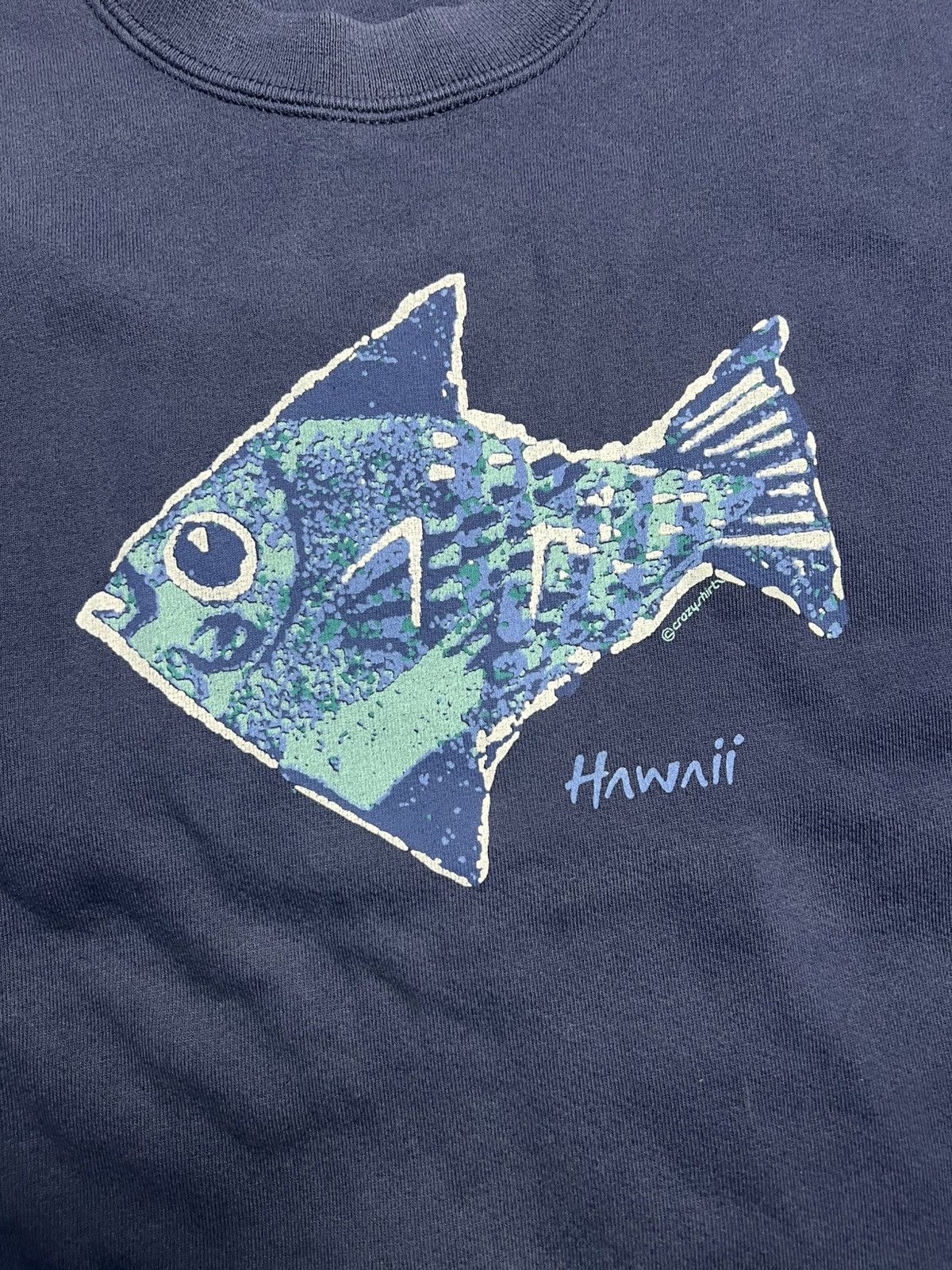 Beauty Beast CrazyShirts Hawai Vintage FishGraphic CrewneckSweatshirt(46) Size US S / EU 44-46 / 1 - 3 Thumbnail