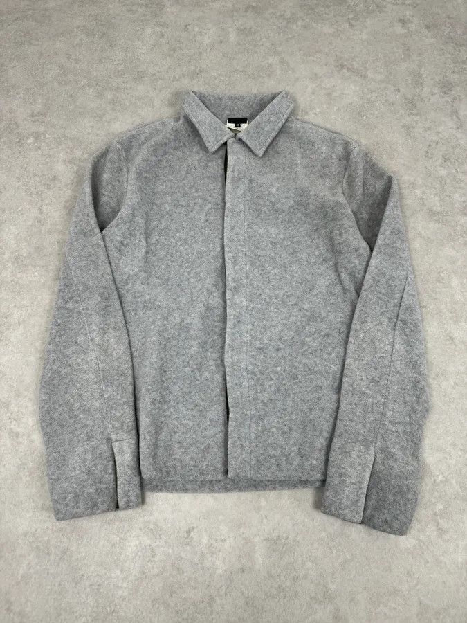 Dolce & Gabbana AW2000 Dolce & Gabbana Grey Fleece Jacket Size US L / EU 52-54 / 3 - 4 Thumbnail