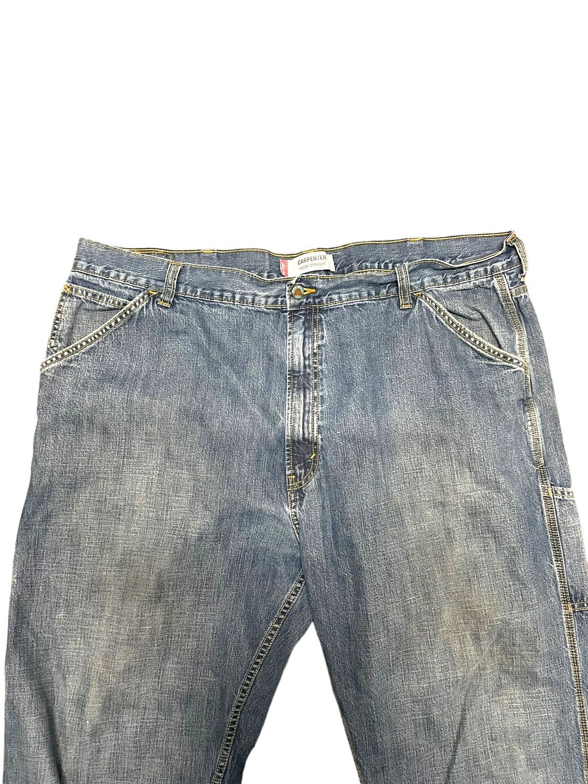 Levi's × Vintage Levis Y2K Baggy Carpenter Jeans 40x30 Size US 40 / EU 56 - 1 Thumbnail