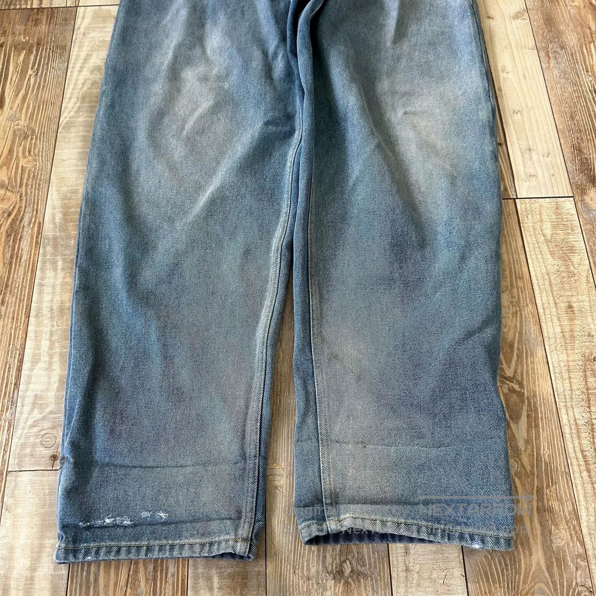 Prada Prada Blue Triangle Logo Washed Jeans. Size US 30 / EU 46 - 5 Thumbnail