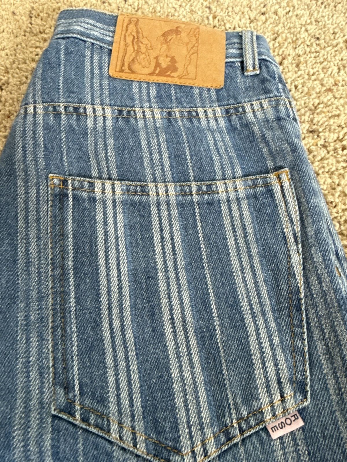 Martine Rose Martine rose striped jeans Size US 31 - 10 Thumbnail