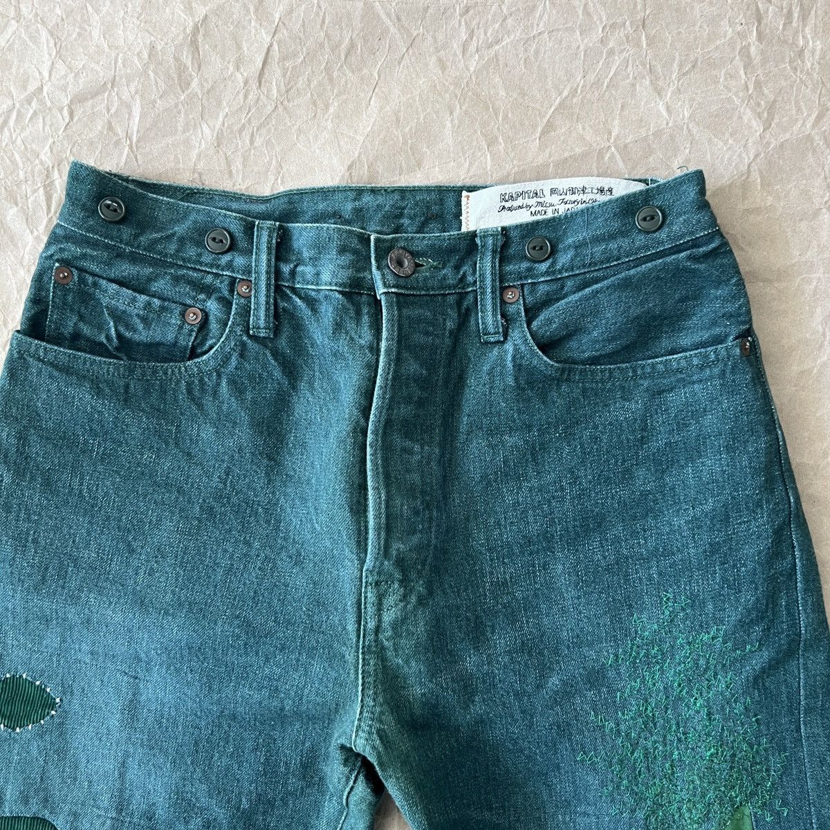 Kapital Kapital patch jeans Size 27" / US 4 / IT 40 - 6 Thumbnail