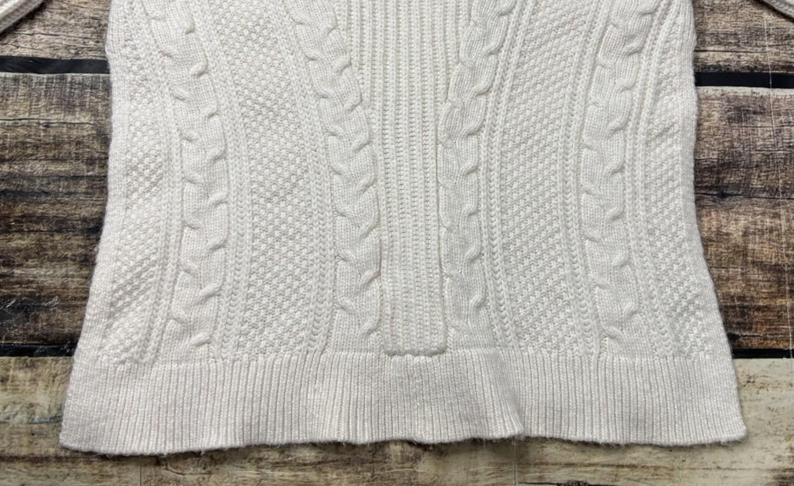 Banana Republic Banana Republic Sweater Womens XS Cable Merino Wool Alpaca Size XS / US 0-2 / IT 36-38 - 9 Thumbnail